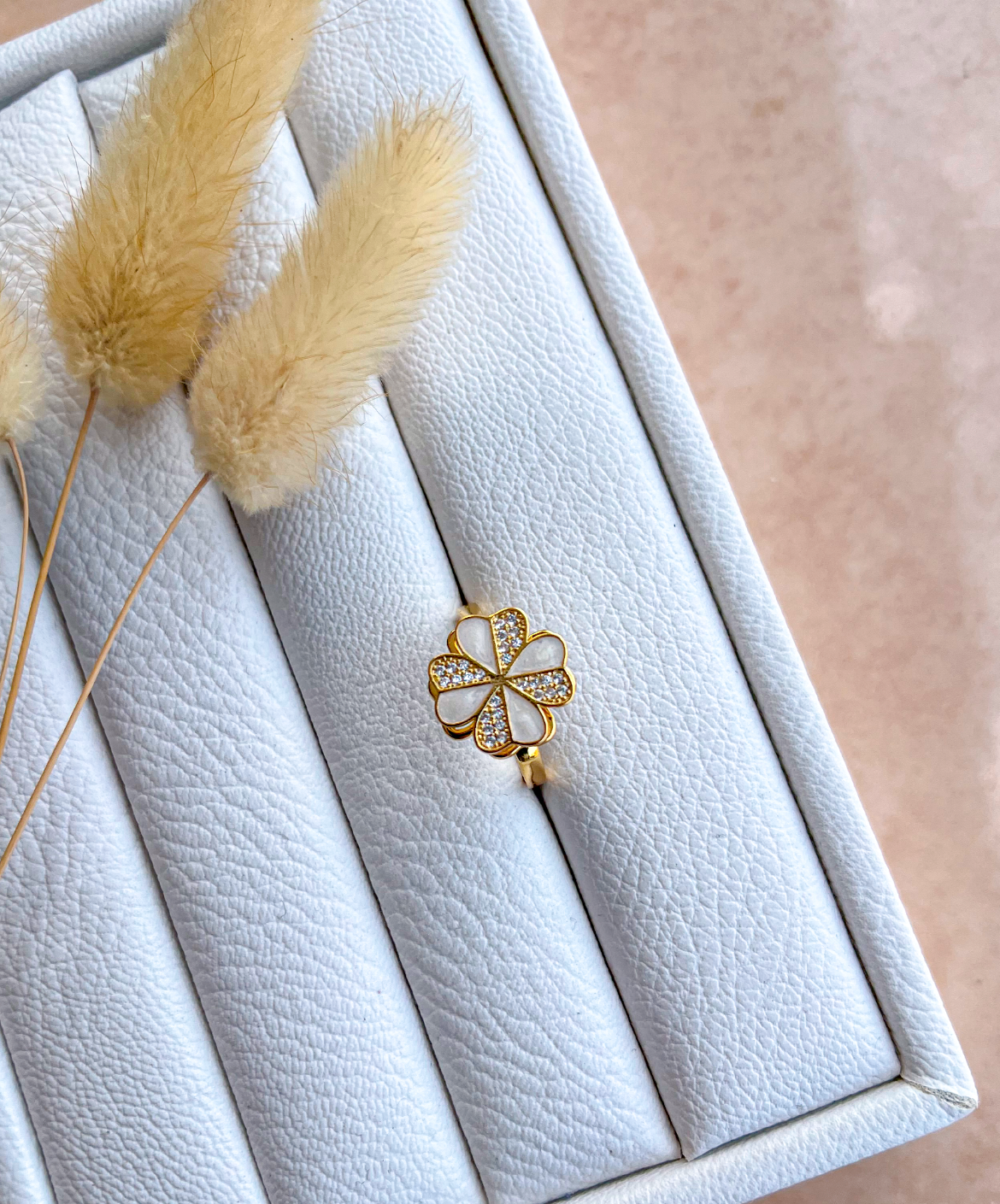 Anillo Antiestrés Trébol