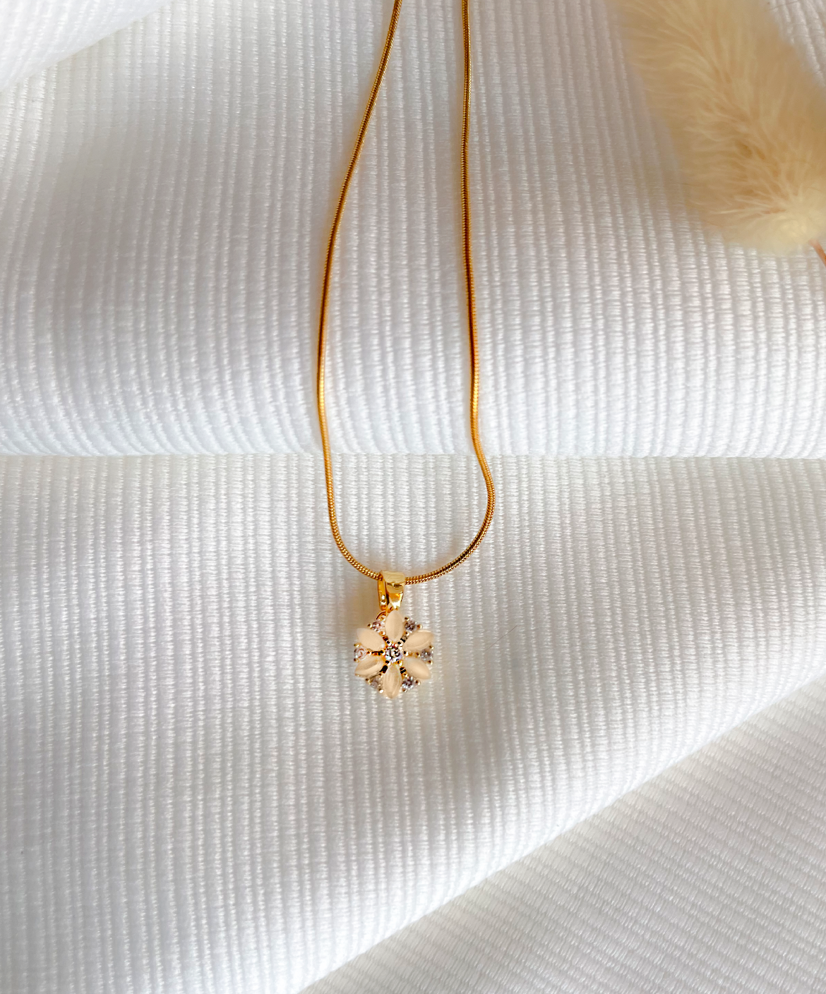 Collar Antiestrés Flor de Durazno