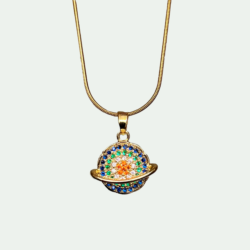 Collar Antiestrés Saturno