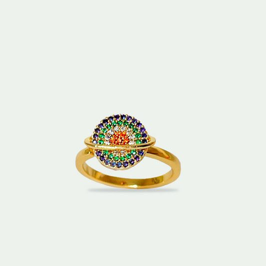 Anillo Antiestrés Saturno
