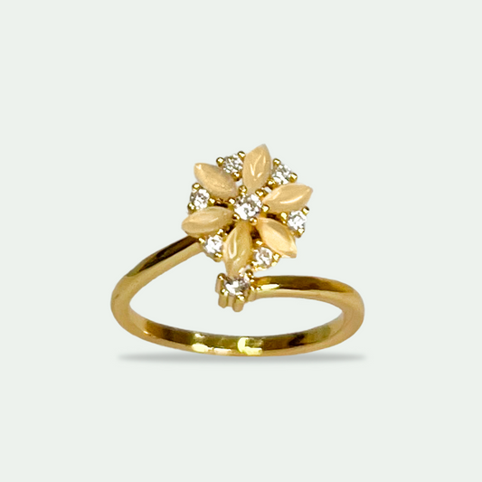 Anillo Antiestrés Flor de Durazno