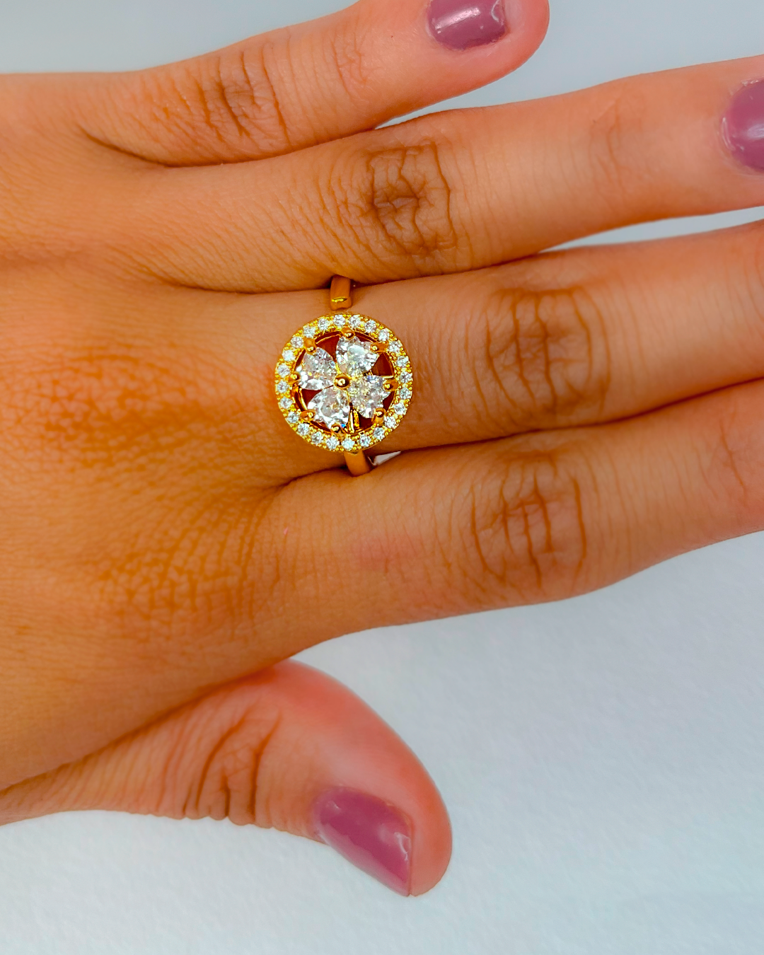 Anillo Antiestrés Cristal