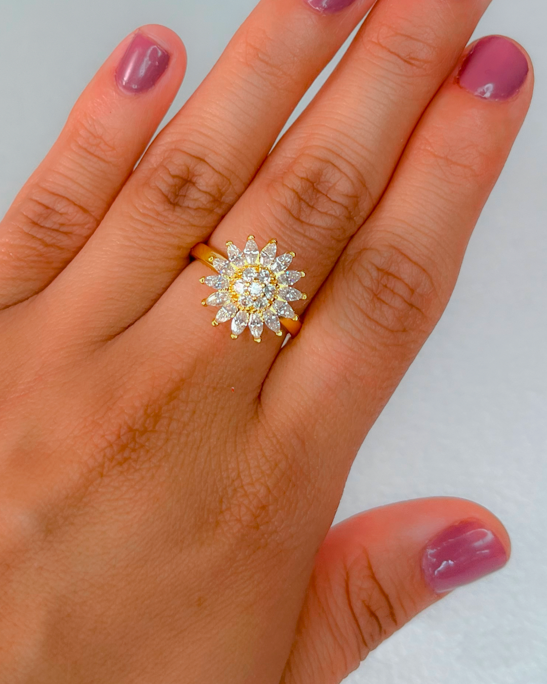 Anillo Antiestrés Girasol