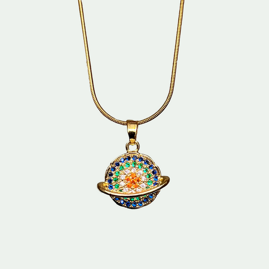 Collar Antiestrés Saturno